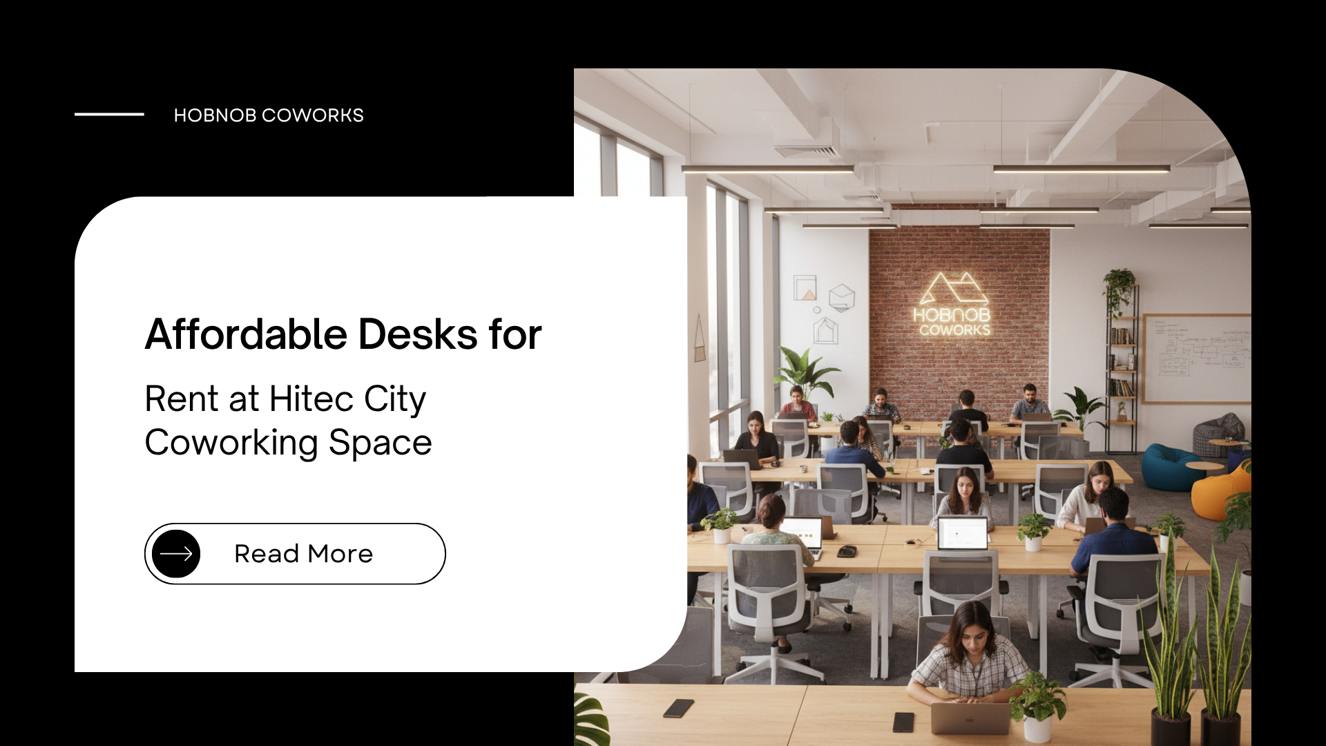 Affordable Desks for Rent at Hitec City Coworking Space