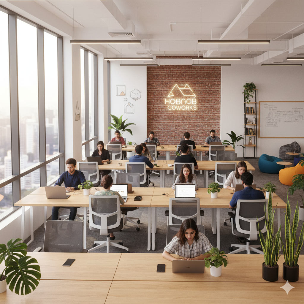 Affordable Desks for Rent at Hitec City Coworking Space